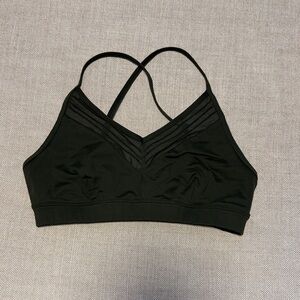 ALO Yoga Hunter green sports bra (S)